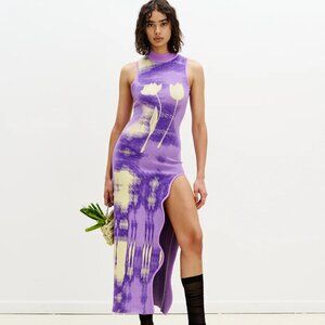 NWT PH5 HUXLEE WAVY MAXI DRESS size M